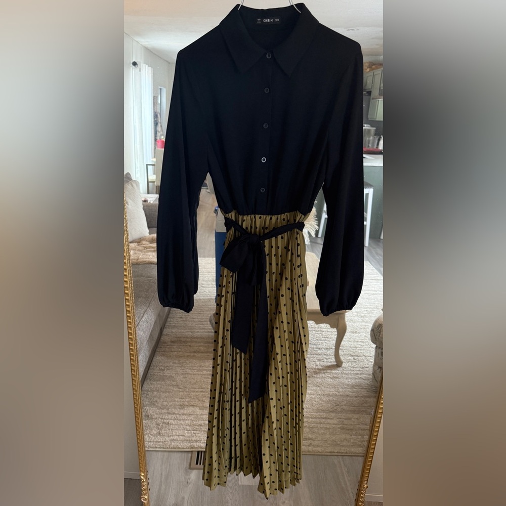 Maxi Pleated Dress